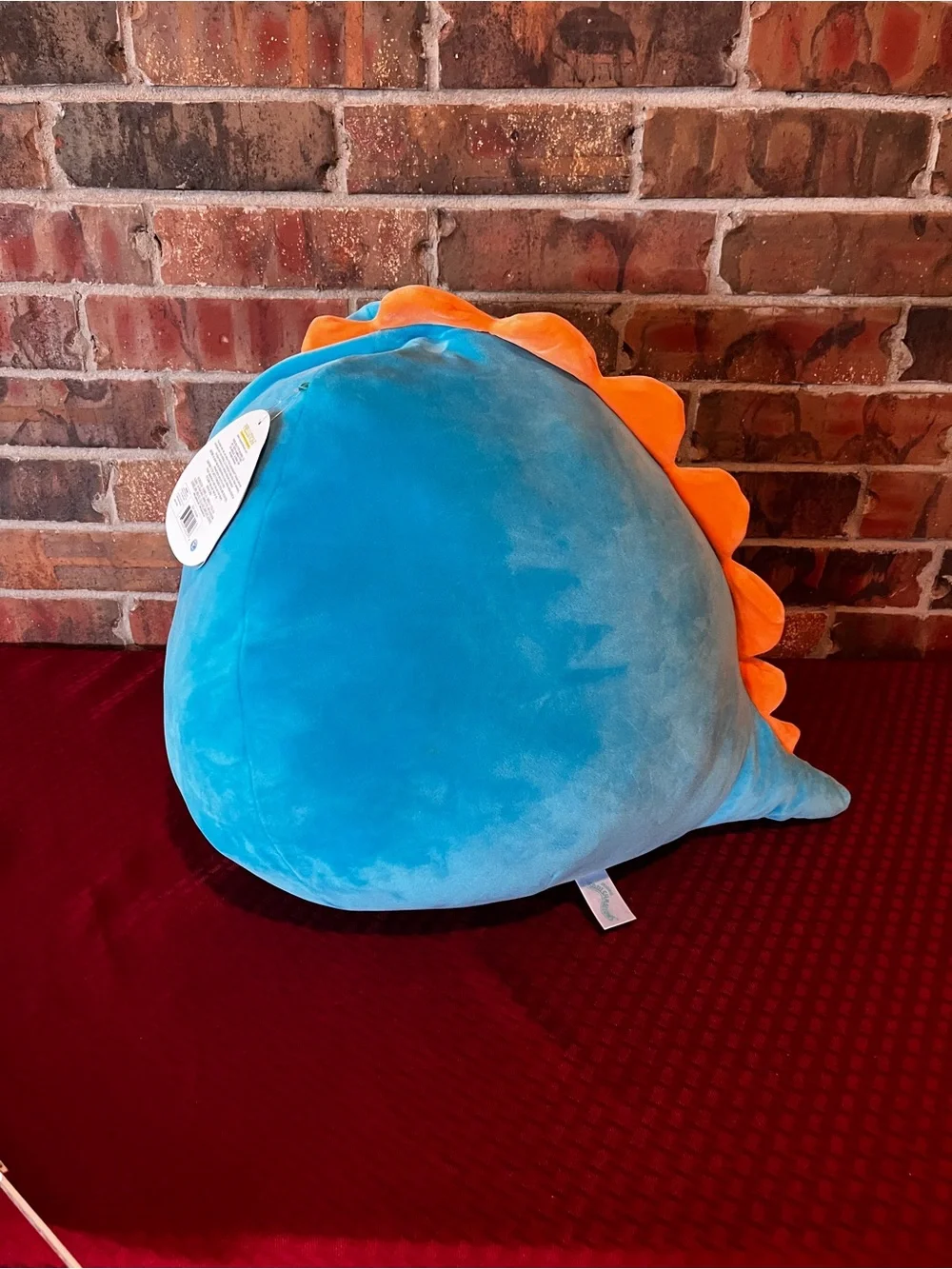 Squishmallows Darex the Blue Dino Plush NWT 17”